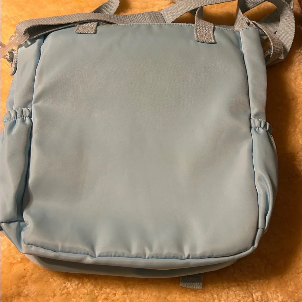 Blue and White Baby Bag